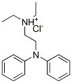2-(diphenylamino)ethyl-diethyl-azanium chloride CAS#: 101418-45-5