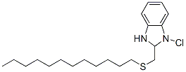 2-(dodecylsulfanylmethyl)-1,3-dihydrobenzoimidazole chloride CAS#: 102516-99-4