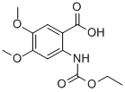 2-[(ethoxycarbonyl)amino]-4,5-dimethoxybenzoic acid CAS#: 21560-74-7