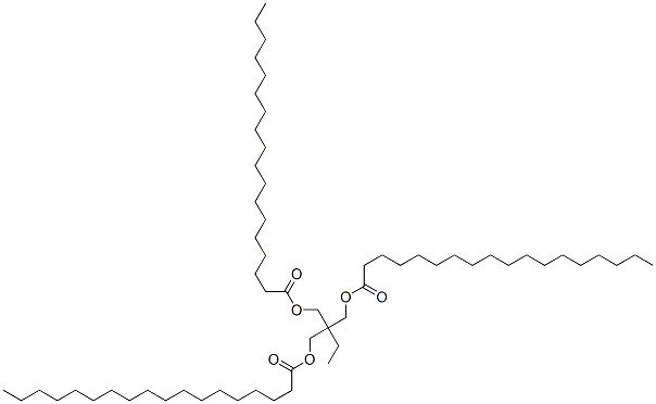 2-ethyl-2-[[(1-oxooctadecyl)oxy]methyl]propane-1,3-diyl distearate CAS#: 15196-52-8