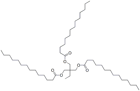 2-ethyl-2-[(myristoyloxy)methyl]propane-1,3-diyl dimyristate CAS#: 25268-74-0