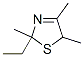 2-ethyl-2,4,5-trimethyl-5H-1,3-thiazole CAS#: 2289-64-7