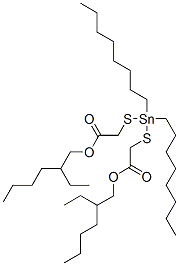 2-ethylhexyl 10-ethyl-4,4-dioctyl-7-oxo-8-oxa-3,5-dithia-4-stannatetradecanoate CAS#: 15571-58-1