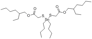 2-ethylhexyl 4,4-dibutyl-10-ethyl-7-oxo-8-oxa-3,5-dithia-4-stannatetradecanoate CAS#: 10584-98-2