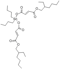 2-ethylhexyl 6,6-dibutyl-14-ethyl-4,8,11-trioxo-5,7,12-trioxa-6-stannaoctadeca-2,9-dienoate CAS#: 15546-12-0