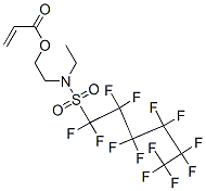 2-[ethyl[(tridecafluorohexyl)sulphonyl]amino]ethyl acrylate CAS#: 1893-52-3