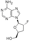 2'-fluoro-2',3'-dideoxyadenosine CAS#: 110143-05-0