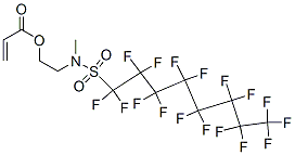 2-[[(heptadecafluorooctyl)sulphonyl]methylamino]ethyl acrylate CAS#: 25268-77-3
