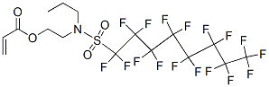 2-[[(heptadecafluorooctyl)sulphonyl]propylamino]ethyl acrylate CAS#: 2357-60-0