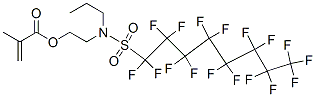 2-[[(heptadecafluorooctyl)sulphonyl]propylamino]ethyl methacrylate CAS#: 13285-40-0