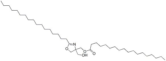 [2-heptadecyl-4,5-dihydro-4-(hydroxymethyl)oxazol-4-yl]methyl stearate CAS#: 20103-35-9
