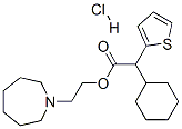 2-(hexahydro-1H-azepin-1-yl)ethyl alpha-cyclohexylthiophen-2-acetate hydrochloride CAS#: 16199-90-9