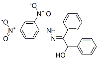 2-hydroxy-1,2-diphenylethanone {2,4-dinitrophenyl}hydrazone CAS#: 13804-47-2