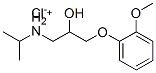 [2-hydroxy-3-(2-methoxyphenoxy)propyl]isopropylammonium chloride CAS#: 27058-84-0