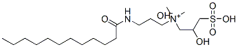 (2-hydroxy-3-sulphopropyl)dimethyl[3-[(1-oxododecyl)amino]propyl]ammonium hydroxide CAS#: 19223-55-3