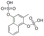 2-methyl-1,4-naphthylene bis(hydrogen sulphate) CAS#: 29520-22-7