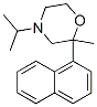 2-methyl-2-naphthalen-1-yl-4-propan-2-yl-morpholine CAS#: 109461-25-8