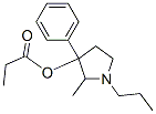 2-methyl-3-phenyl-1-propyl-pyrrolidin-3-ol, propanoate CAS#: 102280-79-5