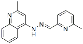 2-methyl-N-[(6-methylpyridin-2-yl)methylideneamino]quinolin-4-amine CAS#: 29125-31-3