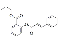 2-methylpropyl 2-[(E)-3-phenylprop-2-enoyl]oxybenzoate CAS#: 17140-04-4
