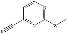 2-methylsulfanylpyrimidine-4-carbonitrile CAS#: 1124-75-0