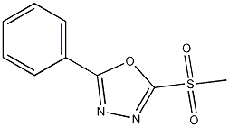 2-(methylsulfonyl)-5-phenyl-1,3,4-oxadiazole CAS#: 23767-32-0