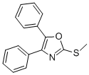 2-(methylthio)-4,5-diphenyloxazole CAS#: 14725-35-0