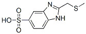 2-[(methylthio)methyl]-1H-benzimidazole-5-sulphonic acid CAS#: 29490-03-7