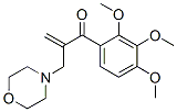 2-morpholinomethyl-2',3',4'-trimethoxyacrylophenone CAS#: 100754-69-6
