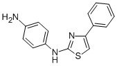 2-(p-Aminoanilino)-4-phenyl-thiazole CAS#: 1619-40-5