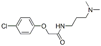 2-(p-Chlorophenoxy)-N-[3-(dimethylamino)propyl]acetamide CAS#: 1149-65-1