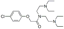 2-(p-Chlorophenoxy)-N,N-bis[2-(diethylamino)ethyl]acetamide CAS#: 1170-51-0