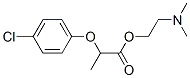 2-(p-Chlorophenoxy)propionic acid 2-(dimethylamino)ethyl ester CAS#: 15485-48-0
