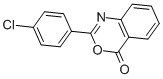 2-(p-Chlorophenyl)-4H-3,1-benzoxazin-4-one CAS#: 18600-52-7