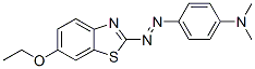 2-[p-(Dimethylamino)phenylazo]-6-ethoxybenzothiazole CAS#: 13462-96-9
