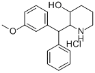 2-(p-Methoxy-alpha-phenylbenzyl)-3-piperidinol hydrochloride CAS#: 19974-73-3