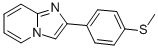 2-(p-Methylthiophenyl)imidazo(1,2-a)pyridine CAS#: 2076-70-2