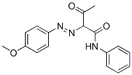 2-[(p-methoxyphenyl)azo]acetoacetanilide CAS#: 1657-18-7