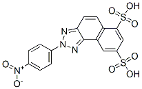 2-(p-nitrophenyl)-2H-naphtho[1,2-d]triazole-6,8-disulphonic acid CAS#: 130-34-7