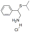2-phenyl-2-propan-2-ylsulfanyl-ethanamine hydrochloride CAS#: 104036-80-8