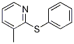 2-phenylthio-3-methylpyridine CAS#: 19520-22-0