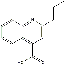 2-propylquinoline-4-carboxylic acid CAS#: 1019-03-0