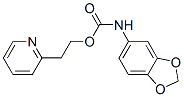 2-pyridin-2-ylethyl N-benzo[1,3]dioxol-5-ylcarbamate CAS#: 101516-96-5
