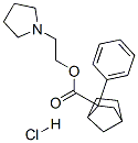 2-pyrrolidin-1-ylethyl 2-phenylbicyclo[2.2.1]heptane-2-carboxylate hydrochloride CAS#: 20185-96-0