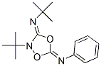 2-tert-Butyl-3-(tert-butylimino)-5-(phenylimino)-1,4,2-dioxazolidine CAS#: 19656-64-5