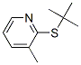 2-(tert-Butylthio)-3-methylpyridine CAS#: 18833-87-9