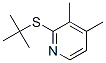 2-tert-Butylthio-3,4-dimethylpyridine CAS#: 18794-50-8