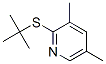 2-tert-Butylthio-3,5-dimethylpyridine CAS#: 18794-48-4
