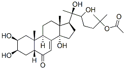 20-Hydroxyecdysone 25-acetate CAS#: 22033-96-1