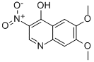 6,7-DIMETHOXY-4-HYDROXY-3-NITROQUINOLINE CAS#: 205448-44-8